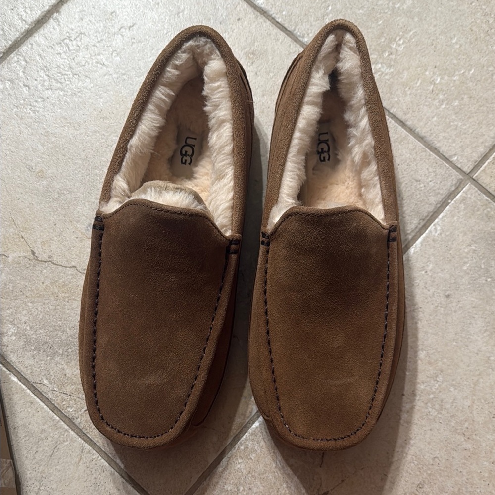 UGG Black Mascot Slip-Ons